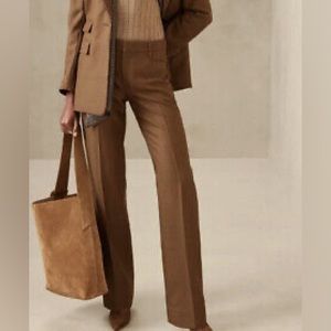 Banana Republic Women’s Lido Straight Leg Wool Pant